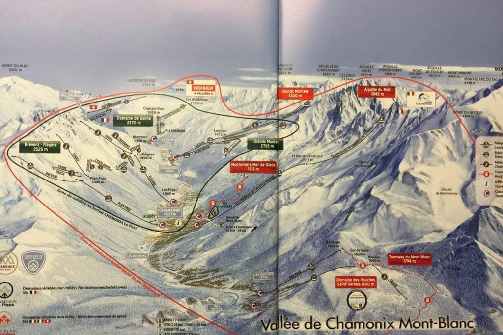 Apartment Chinook,La Praz,Chamonix Mont Blanc Экстерьер фото